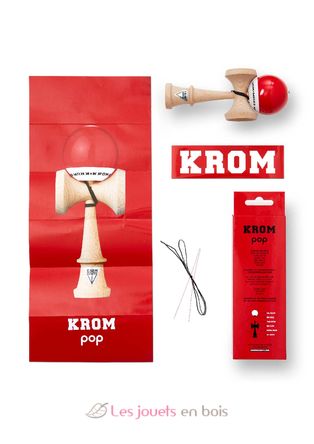 Krom Kendama Pop Lol Red KROM-PL-RED KROM Kendama 7