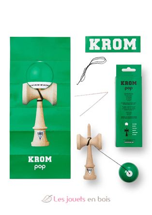 Krom Kendama Pop Lol Dark Green KROM-PL-DG KROM Kendama 7