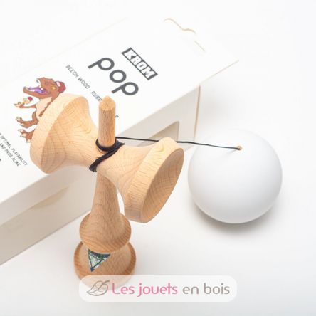 Krom Kendama Pop White KROM-POP-WHI KROM Kendama 3