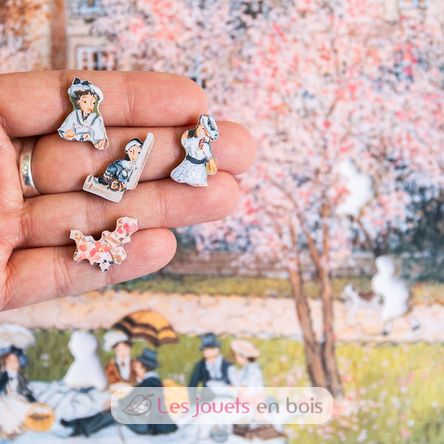 Afternoon in Parc Monceau by Delacroix A1248-350 Puzzle Michele Wilson 2