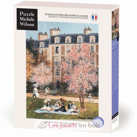 Afternoon in Parc Monceau by Delacroix A1248-350 Puzzle Michele Wilson 1