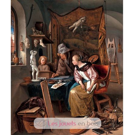 The Drawing Lesson by Steen A1374-500 Puzzle Michele Wilson 2
