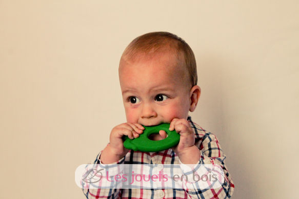 Rubber teething ring - Apple LA00520 Lanco Toys 2