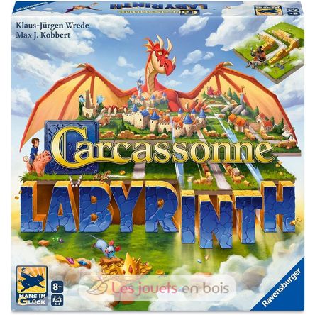Carcassonne Labyrinth board game RAV25176 Ravensburger 1