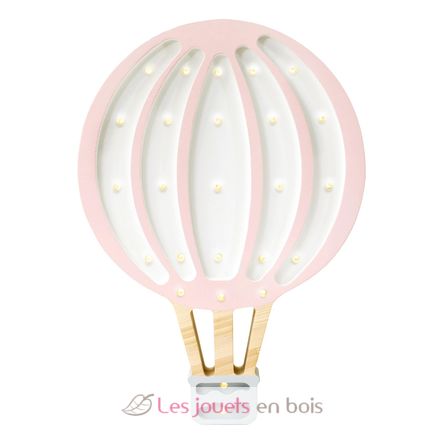 Little Lights Hot Air Balloon Lamp Powder Pink LL027-335 Little Lights 1