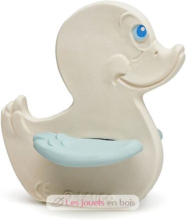 Rubber teething ring - Duck blue LA01235/bleu Lanco Toys 1