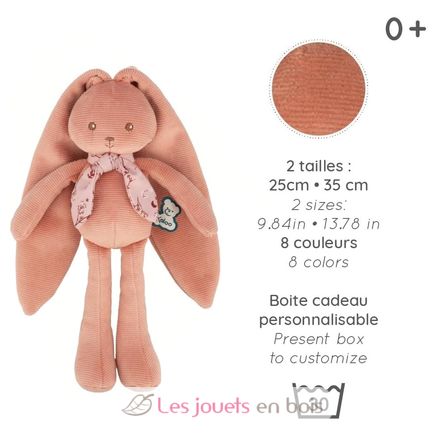 Plush rabbit terracotta 25 cm K969941 Kaloo 4