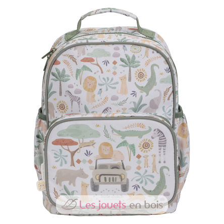 Large Backpack Safari Friends LD4920 Little Dutch 1