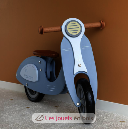 Balance Scooter - Blue LD7004 Little Dutch 4