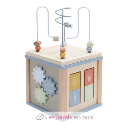 Wooden Activity Cube Ocean LD7029 Little Dutch 2