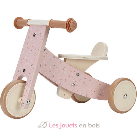 Wooden tricycle pink LD7123 Little Dutch 1