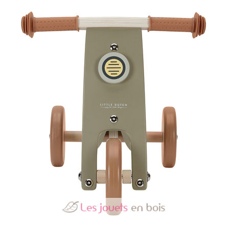 Wooden tricycle olive green LD7124 Little Dutch 5