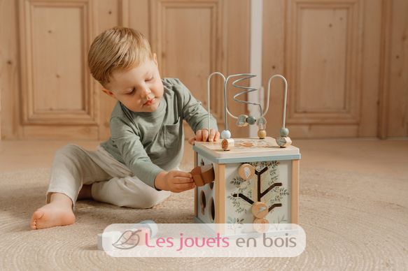 Wooden Activity Cube Forest Friends LD7231 Little Dutch 8