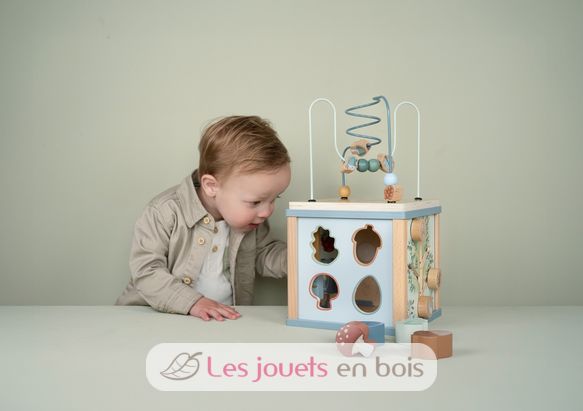 Wooden Activity Cube Forest Friends LD7231 Little Dutch 13