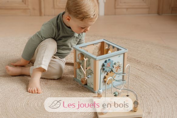 Wooden Activity Cube Forest Friends LD7231 Little Dutch 11