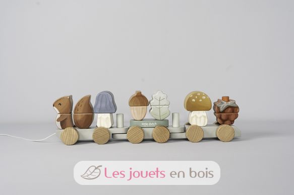 Stacking train squirrel Forest Friends LD7235 Little Dutch 10