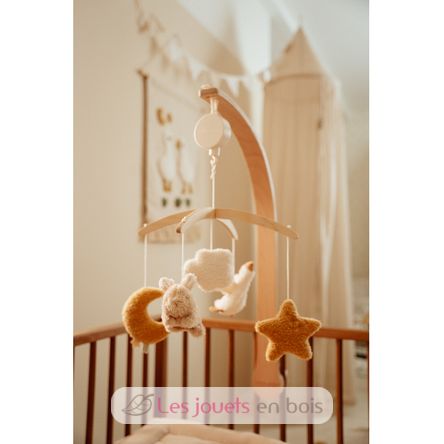 Wooden music mobile Newborn LD8400 Little Dutch 8