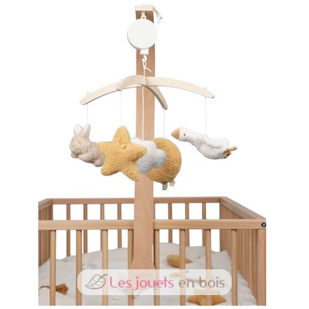 Wooden music mobile Newborn LD8400 Little Dutch 10