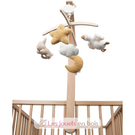 Wooden music mobile Newborn LD8400 Little Dutch 2