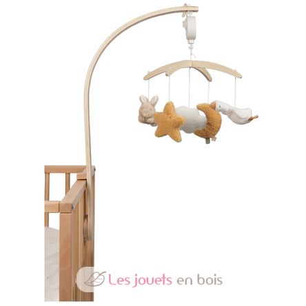 Wooden music mobile Newborn LD8400 Little Dutch 1
