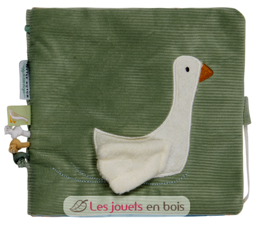 Soft activity book Little Goose LD8507 Little Dutch 1