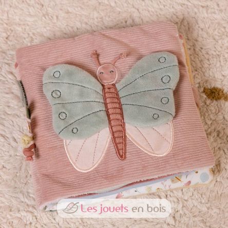 Soft activity book Flowers Butterflies LD8707 Little Dutch 2