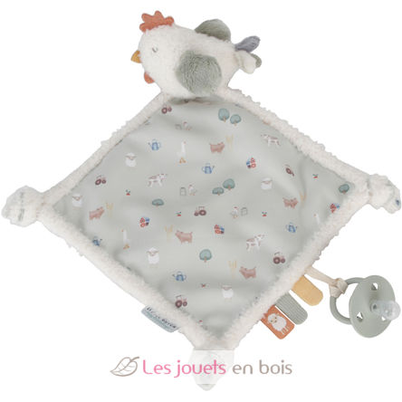 Cuddle cloth chicken Little Farm LD8832 Little Dutch 1