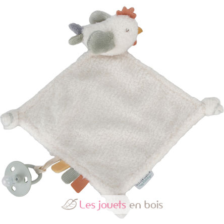 Cuddle cloth chicken Little Farm LD8832 Little Dutch 3