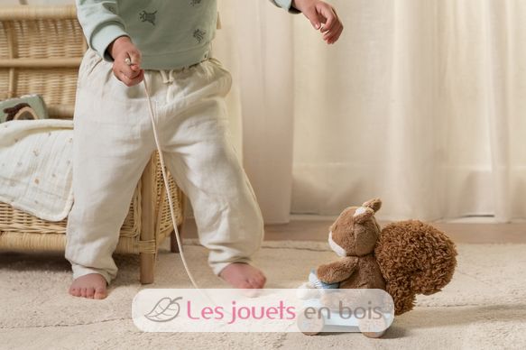 Pull-along Squirrel Forest Friends LD8920 Little Dutch 4