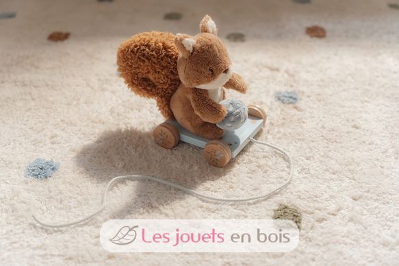 Pull-along Squirrel Forest Friends LD8920 Little Dutch 7