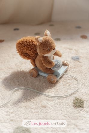 Pull-along Squirrel Forest Friends LD8920 Little Dutch 6