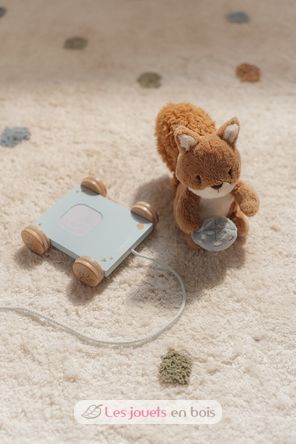 Pull-along Squirrel Forest Friends LD8920 Little Dutch 5