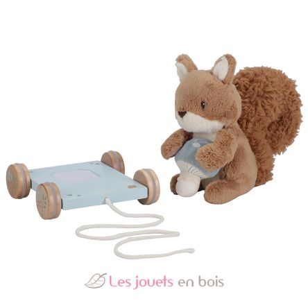 Pull-along Squirrel Forest Friends LD8920 Little Dutch 2