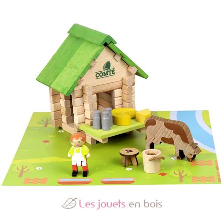 The Cheese House 60 pieces JJ8056 Jeujura 1