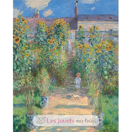 The Artist's Garden by Monet A1023-1500 Puzzle Michele Wilson 2
