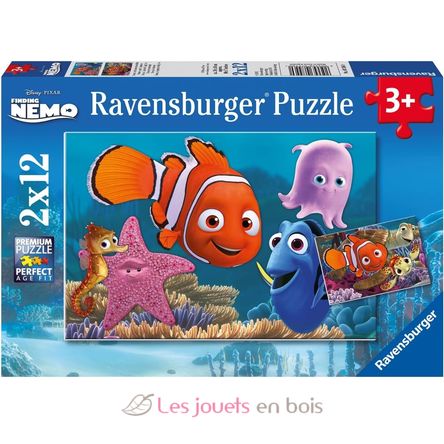 Puzzle Nemo's Journey 2x12 pcs RAV07556 Ravensburger 1