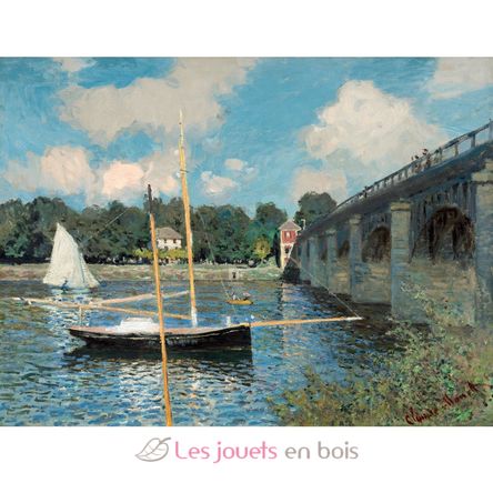 The Argenteuil bridge by Monet A246-750 Puzzle Michele Wilson 2