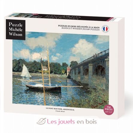 The Argenteuil bridge by Monet A246-750 Puzzle Michele Wilson 1