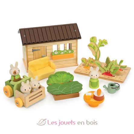 Bunny's Carrot Patch TL8376 Tender Leaf Toys 1