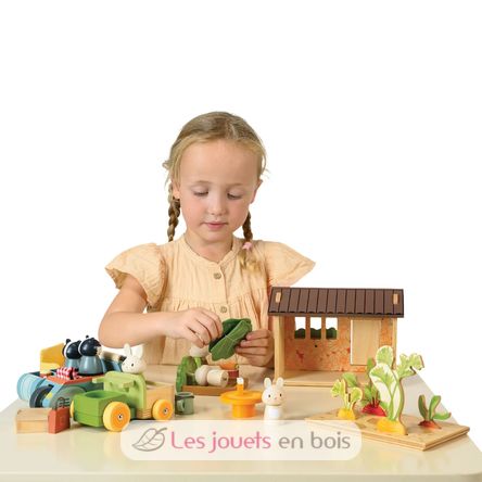 Bunny's Carrot Patch TL8376 Tender Leaf Toys 9