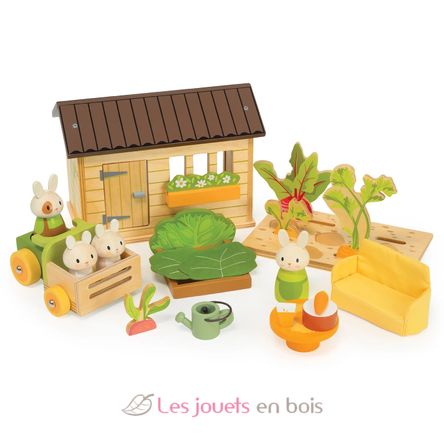 Bunny's Carrot Patch TL8376 Tender Leaf Toys 2