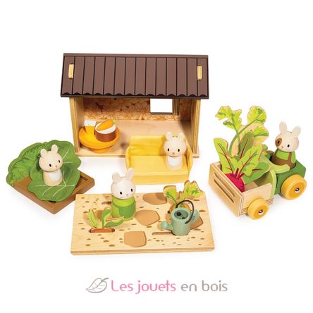 Bunny's Carrot Patch TL8376 Tender Leaf Toys 3