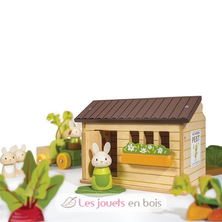 Bunny's Carrot Patch TL8376 Tender Leaf Toys 4