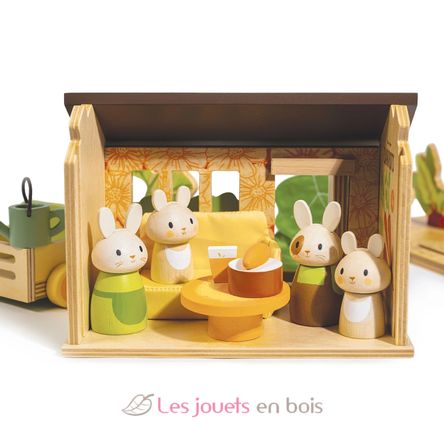 Bunny's Carrot Patch TL8376 Tender Leaf Toys 6
