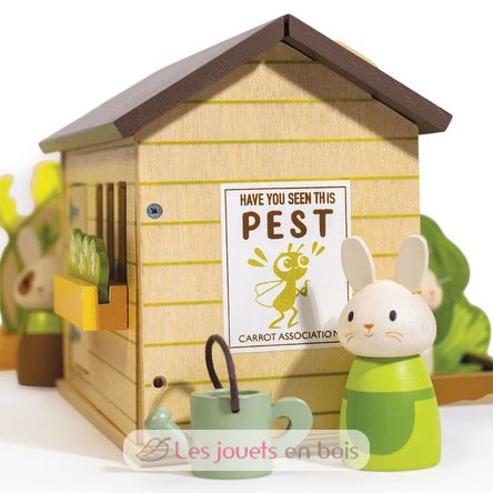 Bunny's Carrot Patch TL8376 Tender Leaf Toys 7