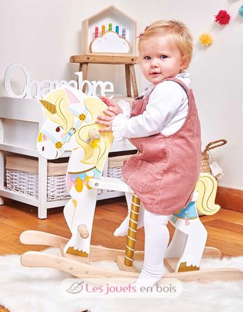 Rocking Unicorn Carousel TV-PL134 Le Toy Van 4