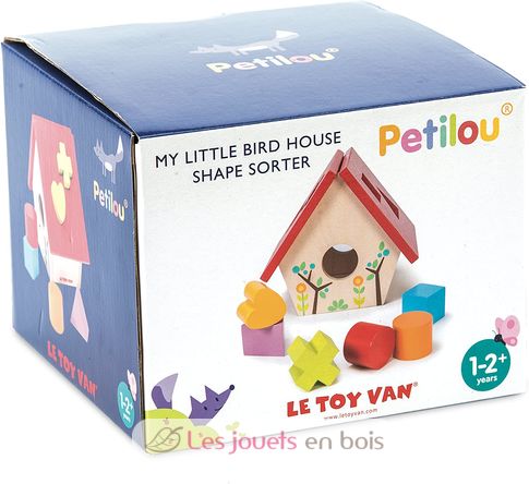 My little bird house Shape sorter LTV-PL085 Le Toy Van 5