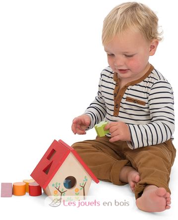 My little bird house Shape sorter LTV-PL085 Le Toy Van 4