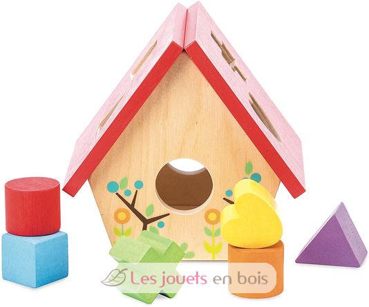 My little bird house Shape sorter LTV-PL085 Le Toy Van 1