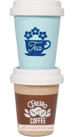 Eco Cup Set - Tea & Coffee TV337 Le Toy Van 3